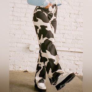 Lisa Says Gah cow print Robyn jeans